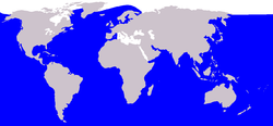 Cetacea range map Humpback Whale.png