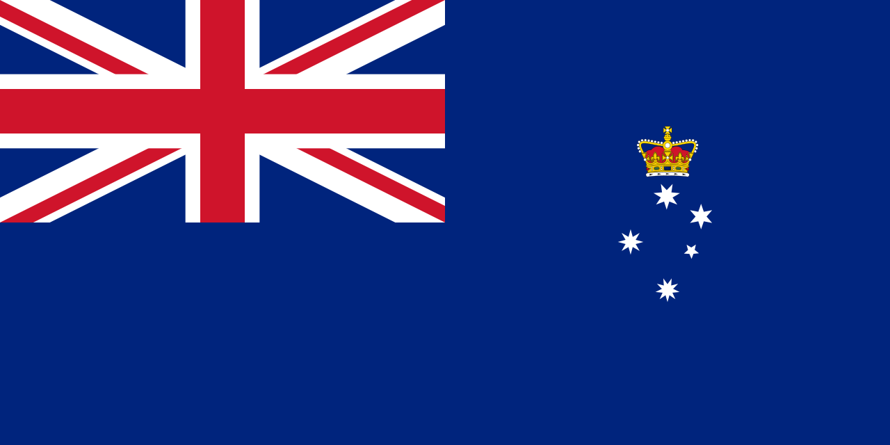 Flag of Victoria (1877–1901).svg