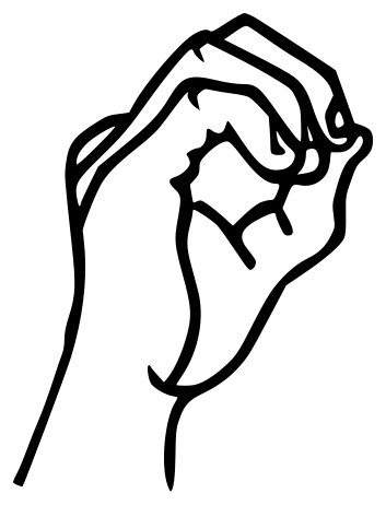 File:Sign language O.svg