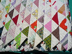 Quilt with triangle pattern.jpg